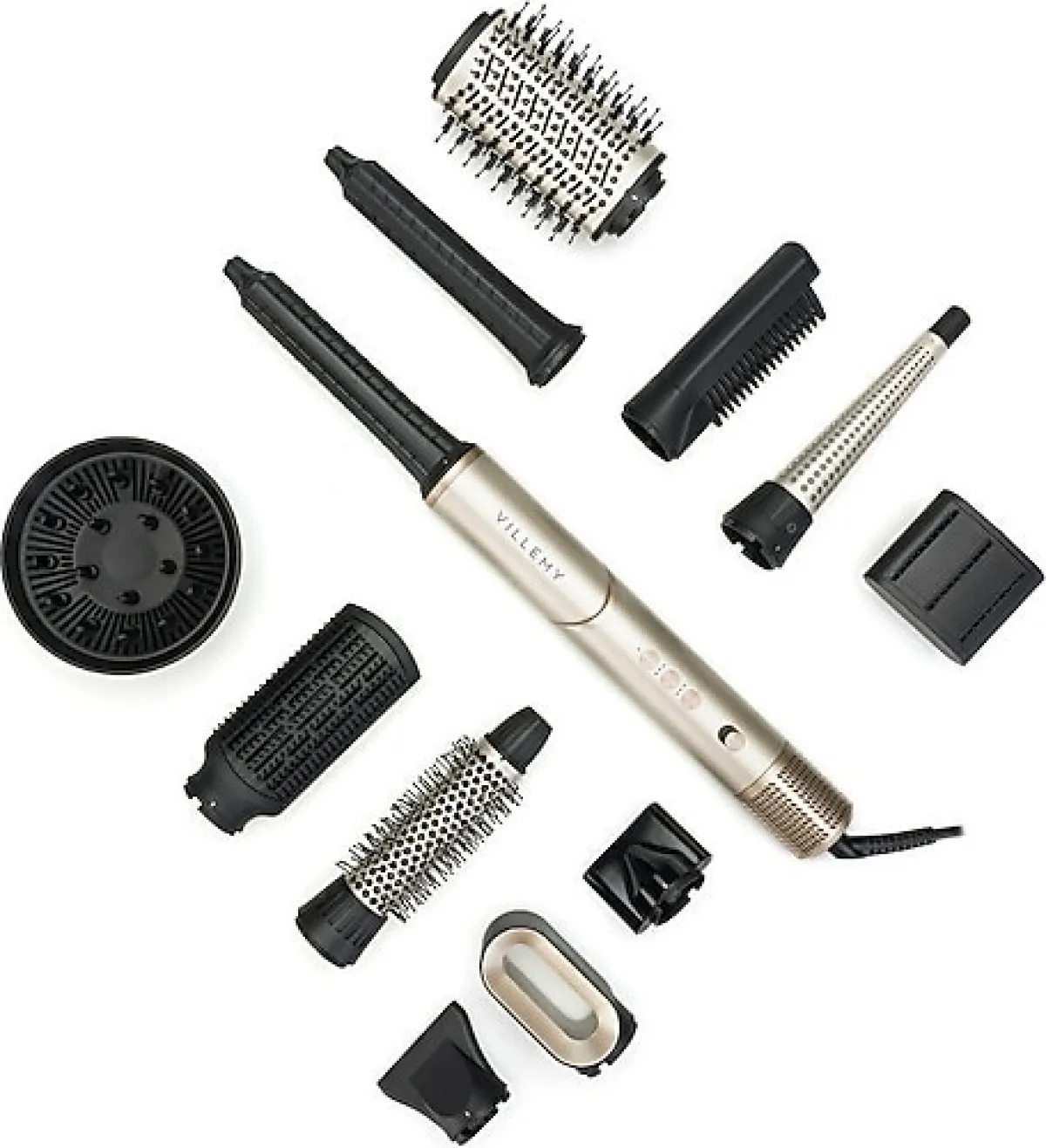 VILLEMY VME-6002-I 12in1 Saç Şekillendirme Seti