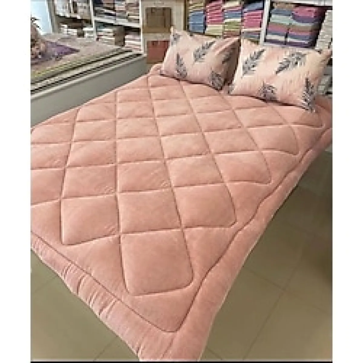 WHİTE HOME COLLECTİON Çift Kişilik Welsoft Uyku Seti - Açık Pembe