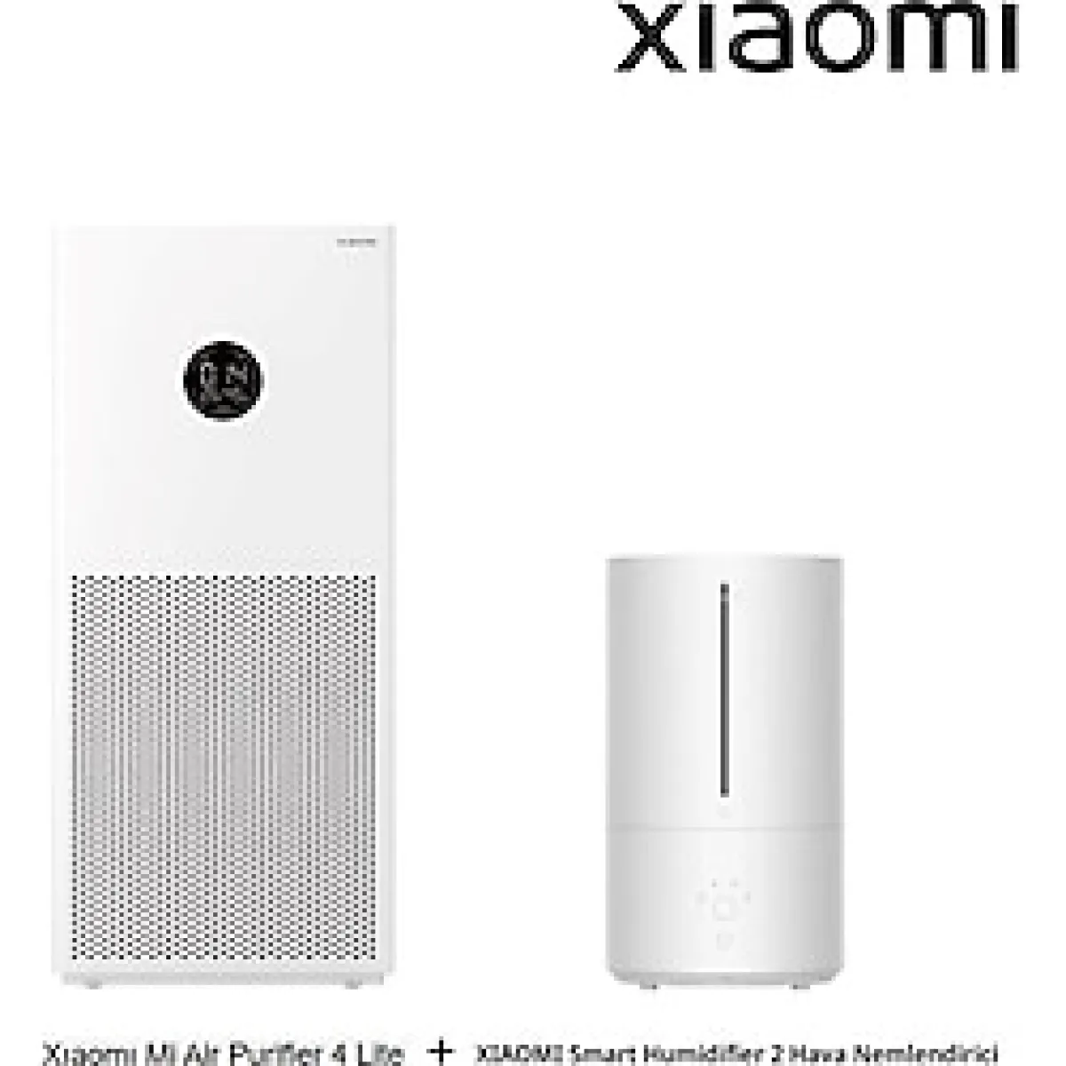 Xiaomi Smart Air Purifier 4 Lite Akıllı Hava Temizleyici ve Hava Nemlendirici - 43 M2 Etkili (Led Ekran) - Beyaz