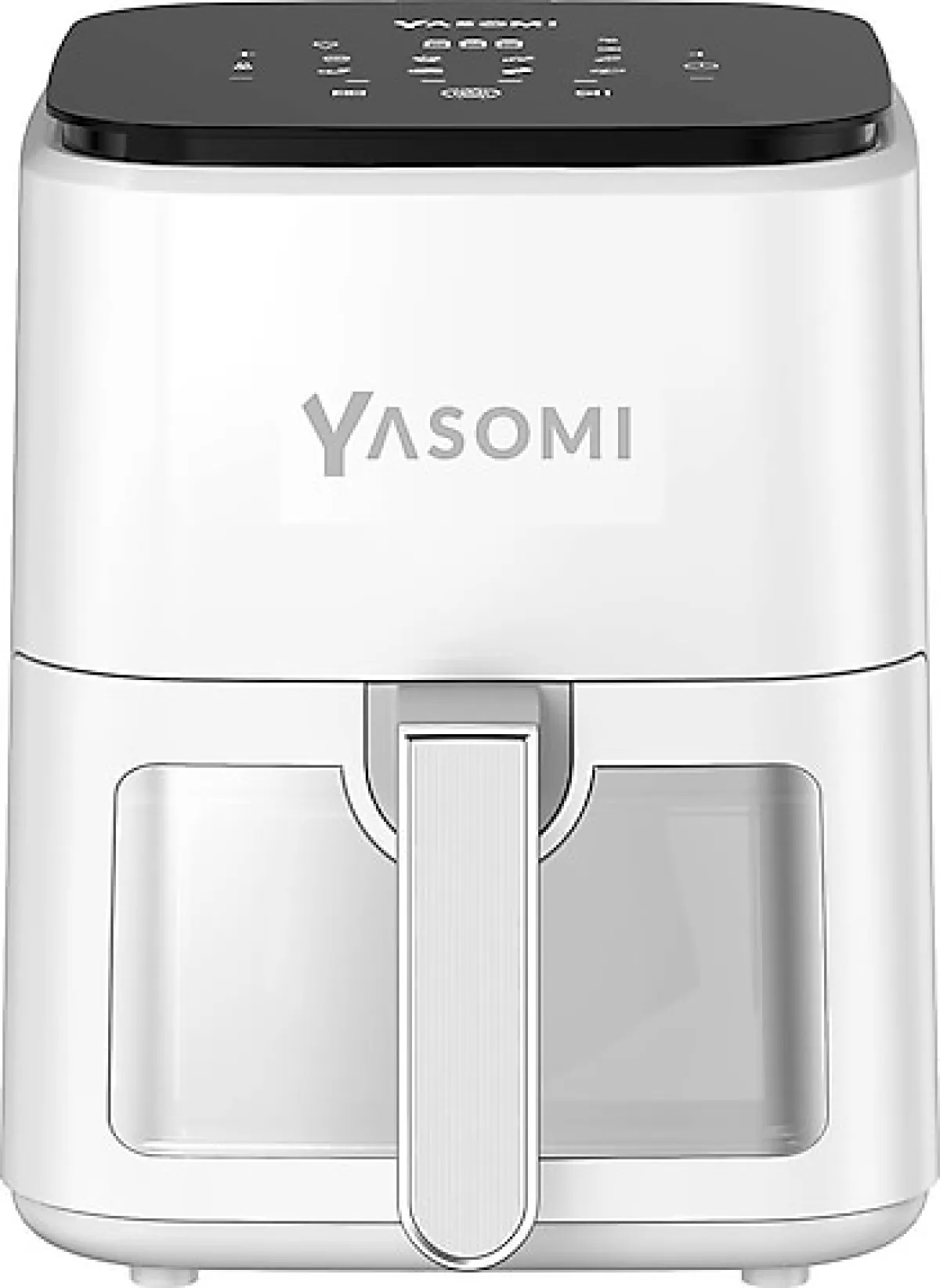 Yasomi Y35 3.5 lt Beyaz Camlı Yağsız Fritöz