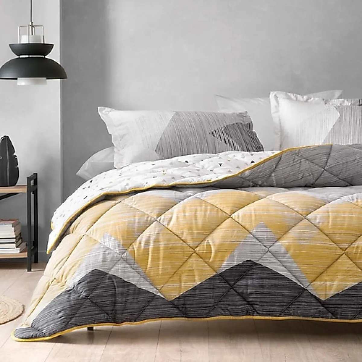 Yataş Aden Gri Çift Kişilik Uyku Seti