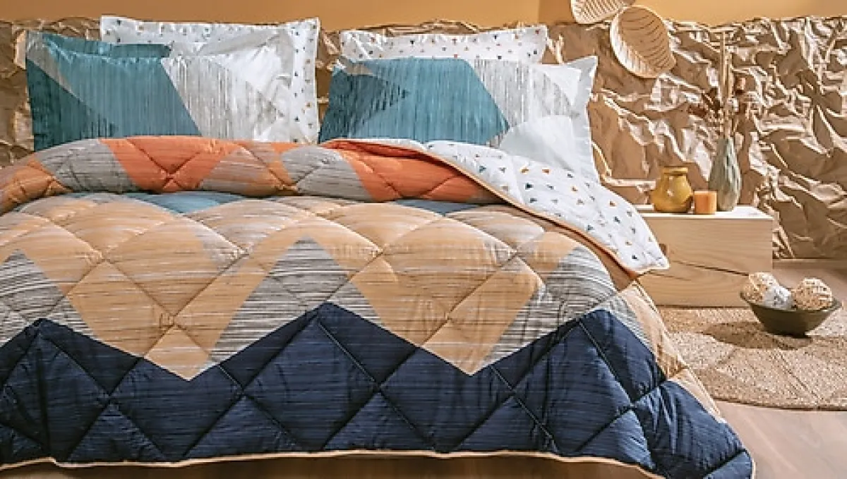 Yataş Aden Lacivert Çift Kişilik Uyku Seti