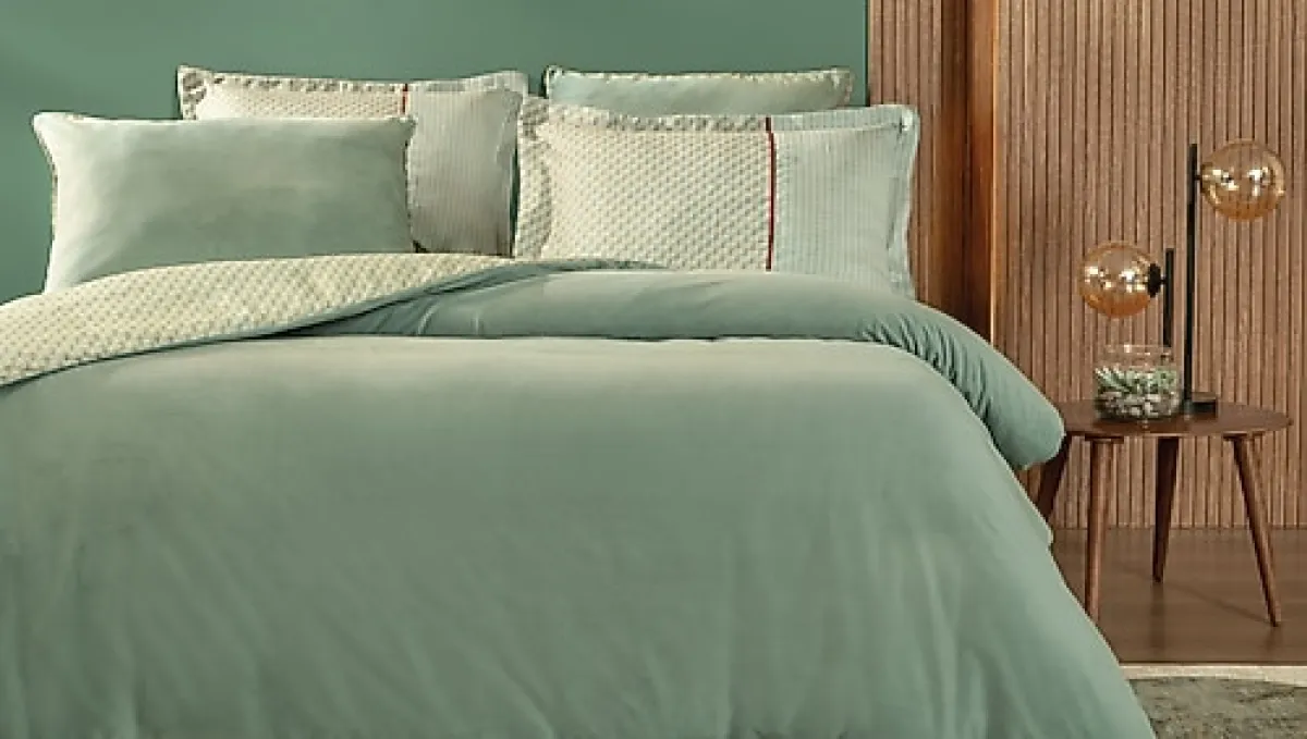 Yataş CharMe Rowena Çift Kişilik Xl Kadife Saten Nevresim Takımı