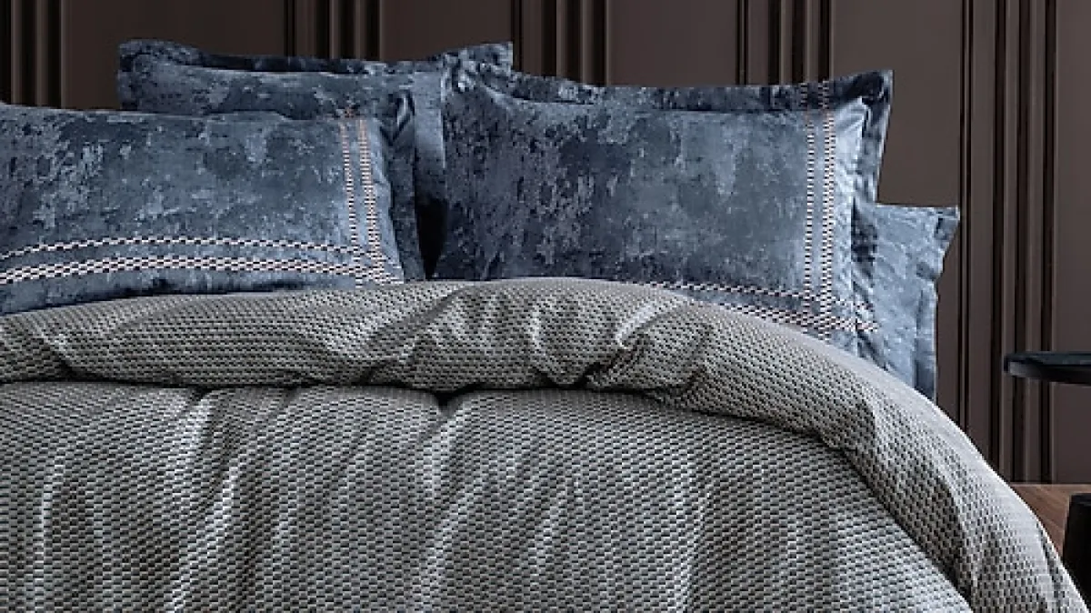 Yataş Fayel Pamuk Saten Çift Kişilik Nevresim Takımı