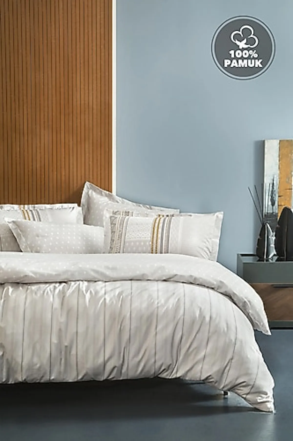 Yataş Pamena Ranforce Çift Kişilik Nevresim Seti