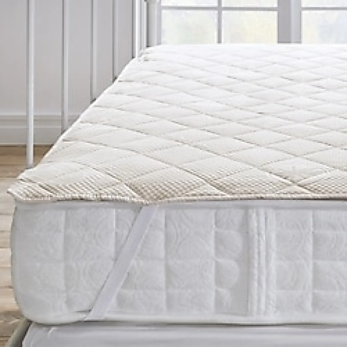 Yataş Sivrisinek Kovucu Sıvı Geçirmez Çift Kişilik Alez (160X200 Cm) - Beyaz - 160 x 200 cm