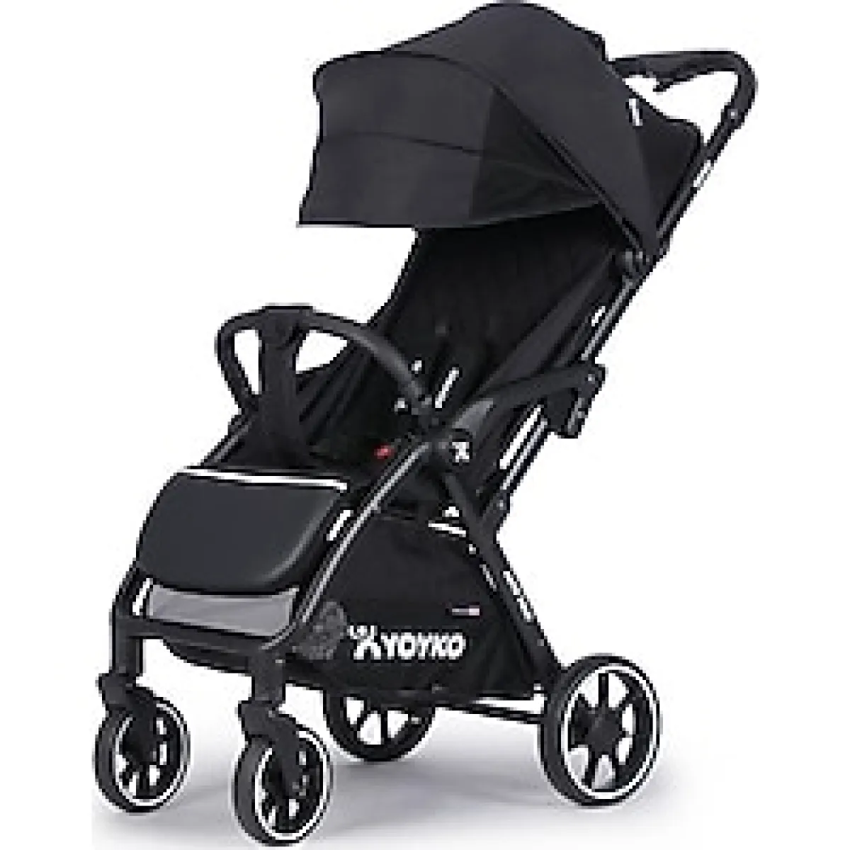 Yoyko Wow Siyah Kabin Tipi Bebek Arabası