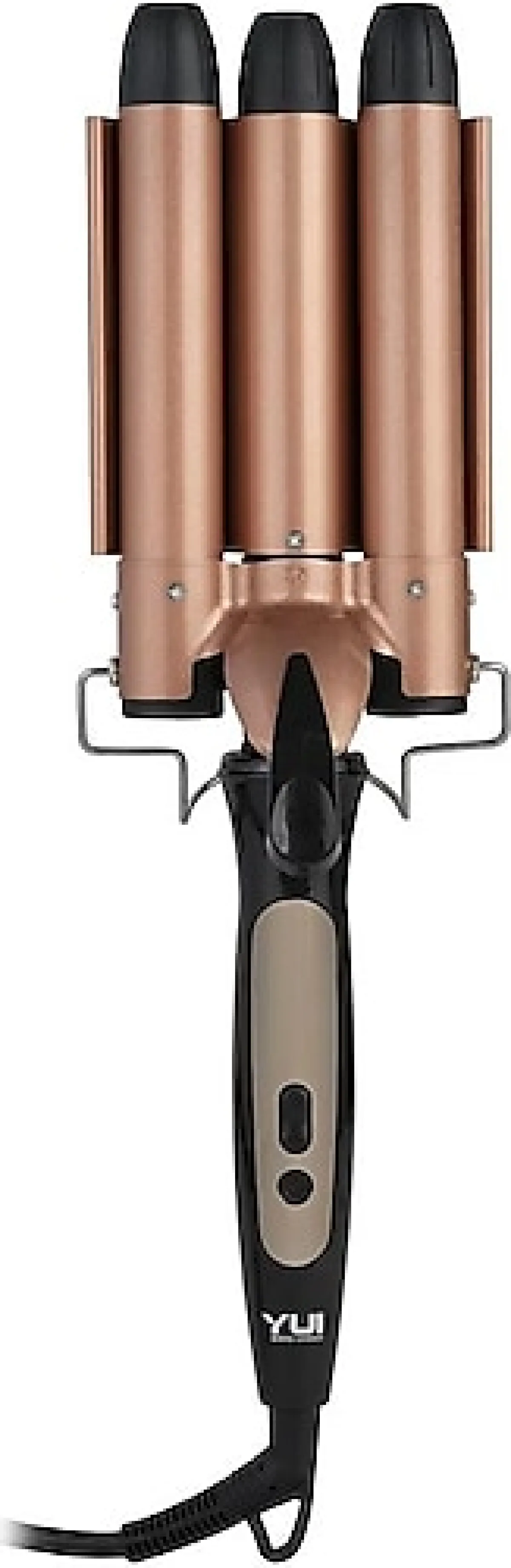 Yui KB-3060 25 mm İyonlu Seramik Su Dalgası Siyah Wag Maşa