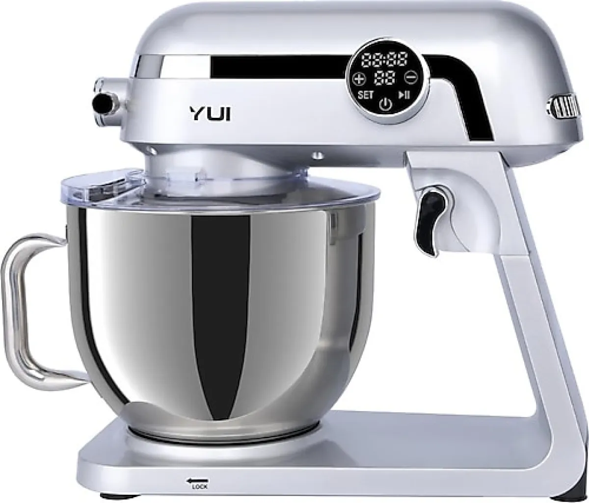Yui M123 Easy Chef Premium 1800 W 7 lt Gümüş Stand Mikser