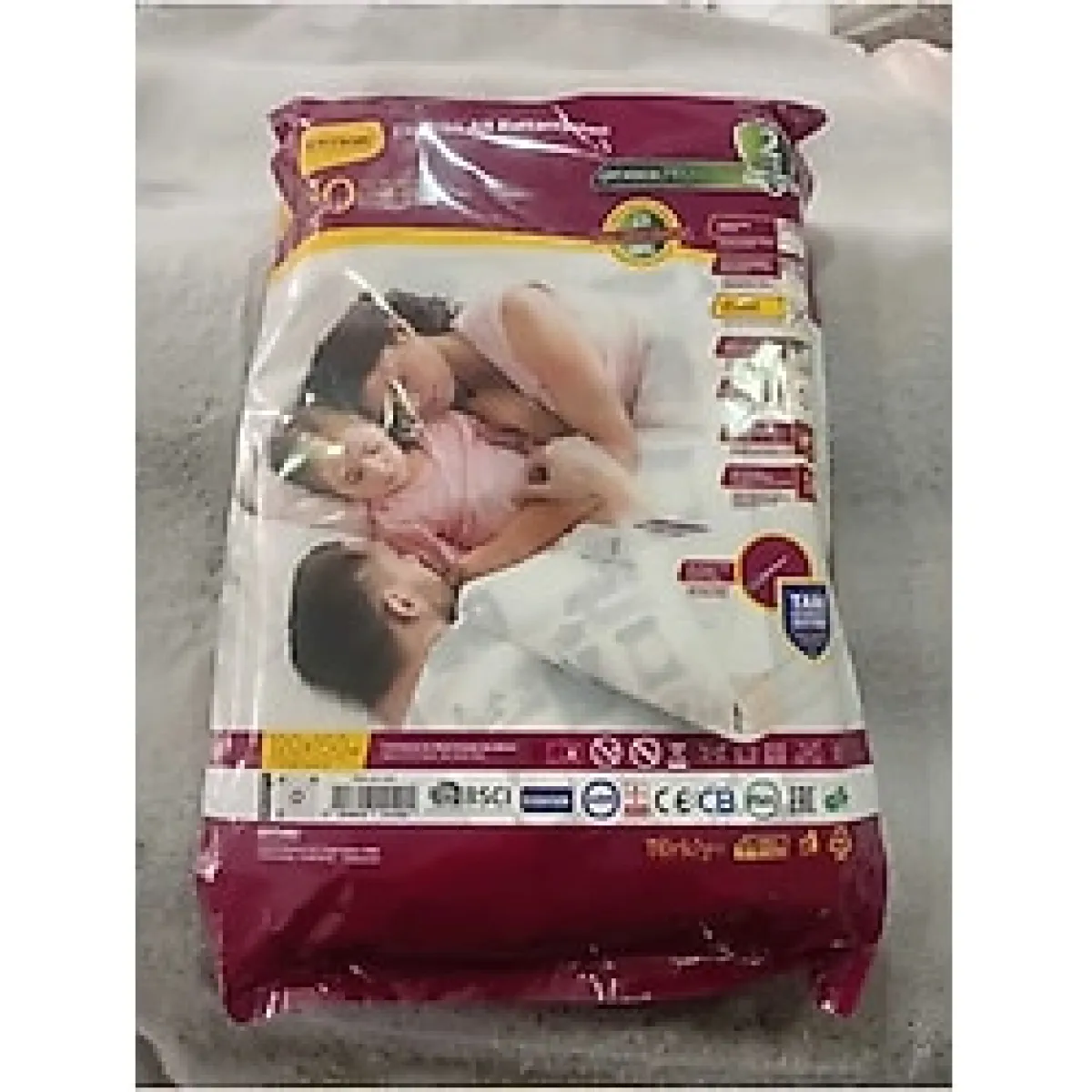 YÜNTEKS Omak 5.Yıla Özel Ce Kalite Belgeli Çift Kişilik Keçe Elektrikli Battaniye 120x150