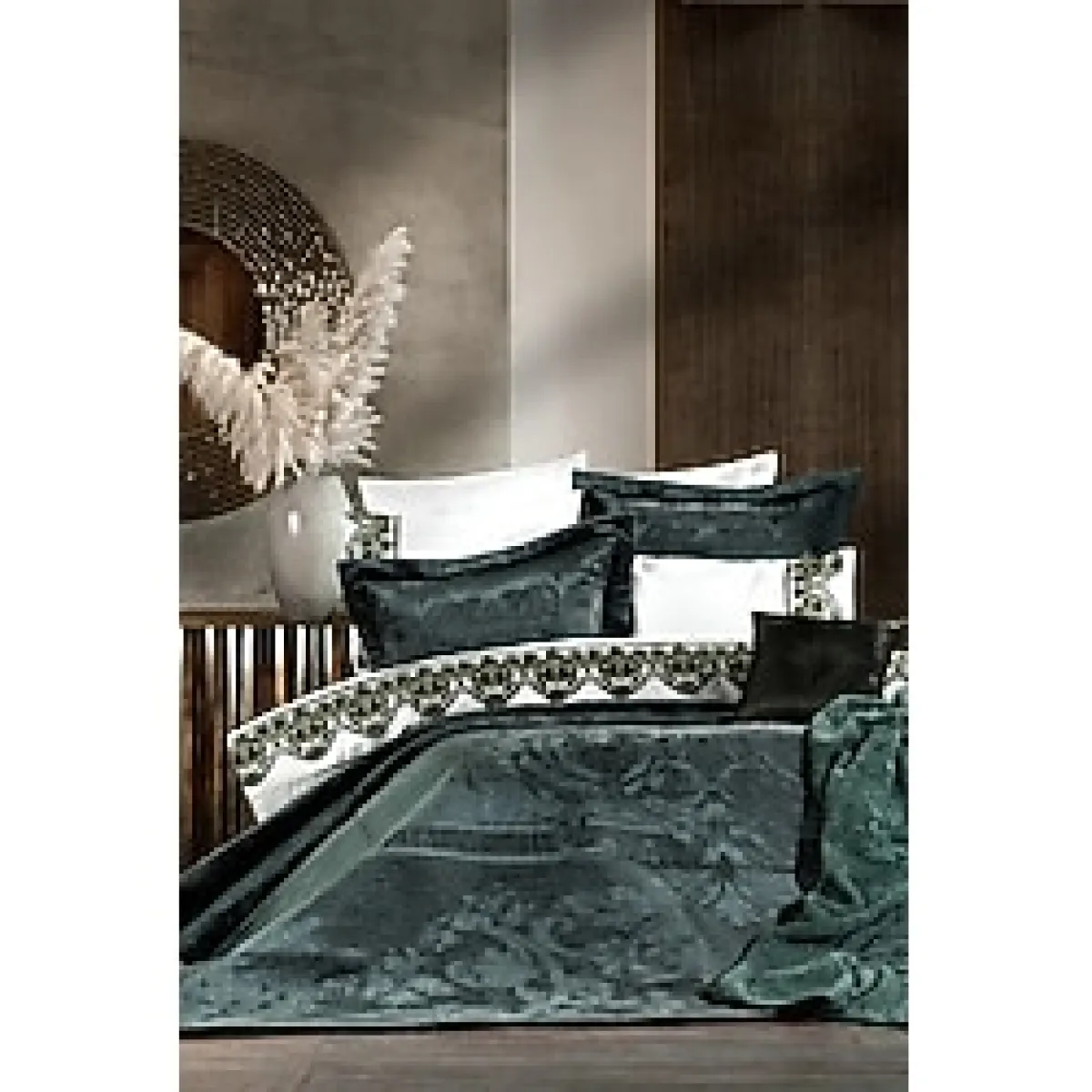 Zebra Casa Nora Yeşil 11 Parça Çeyiz Seti