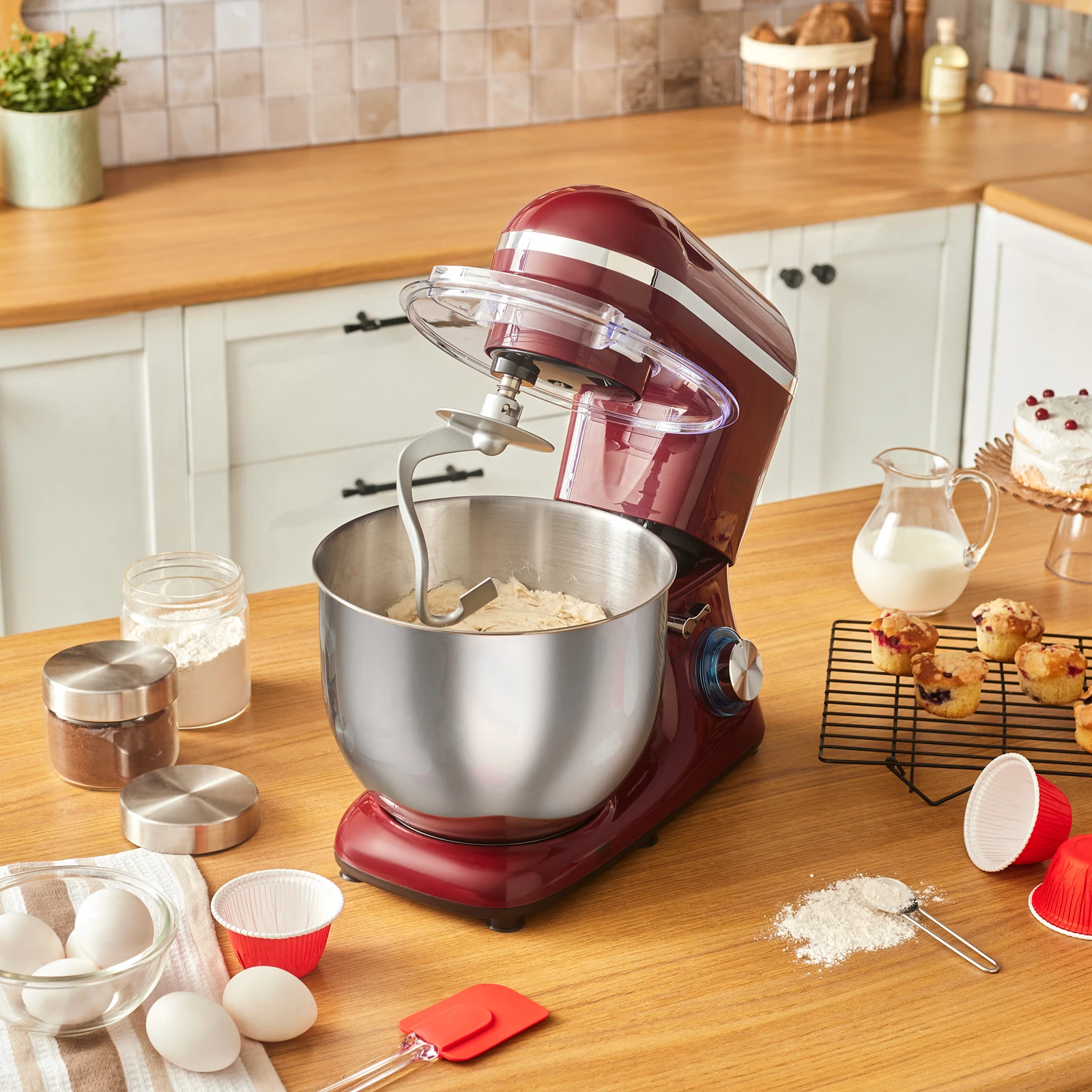 Hamur Yoğurma Makinesi ve Mutfak Şefi