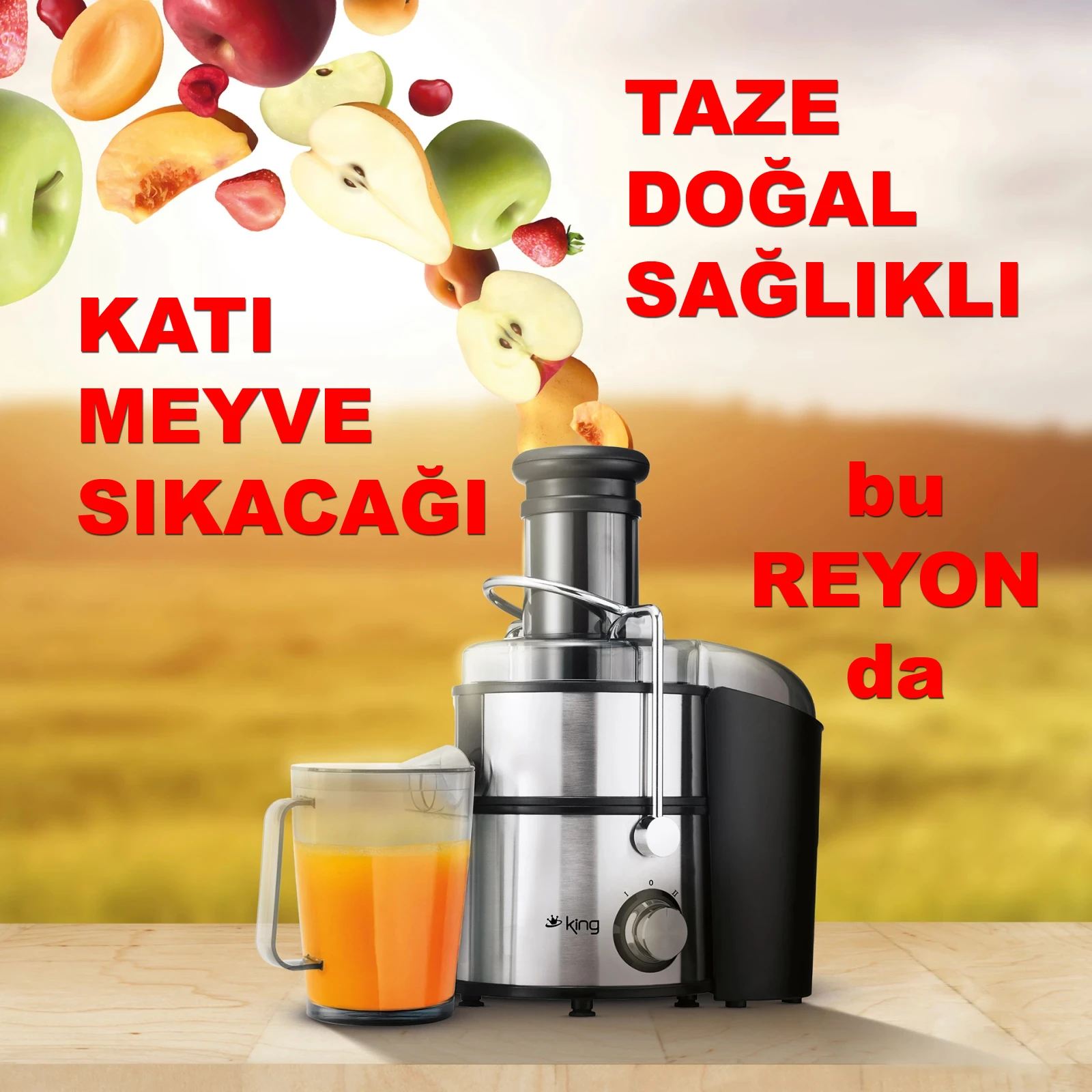 Katı Meyve Sıkacağı