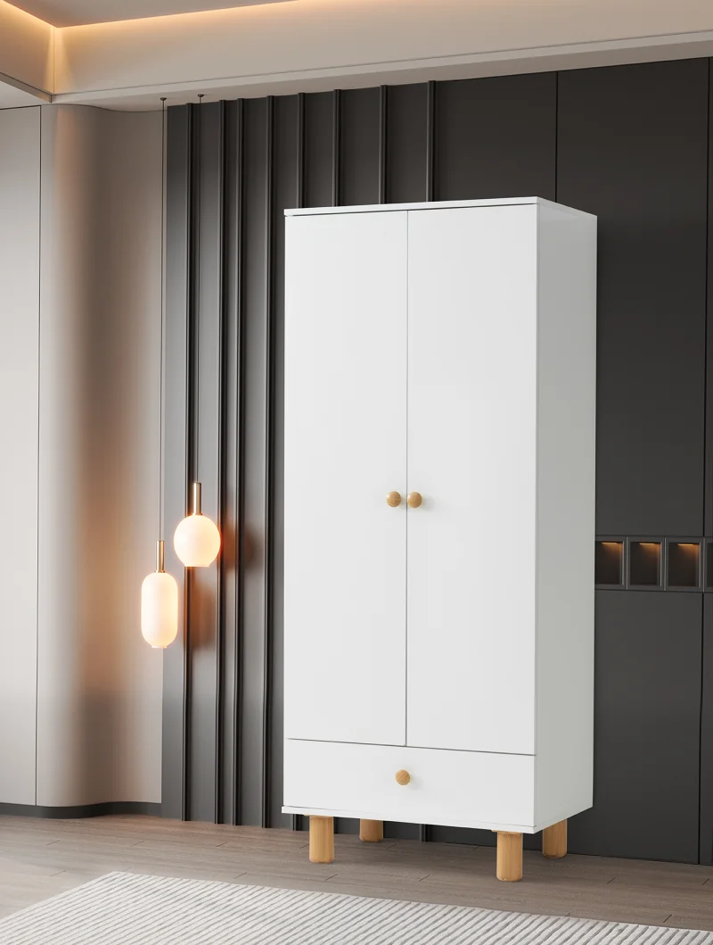 Diva Beyaz 2 Kapılı Dolap (Er145)