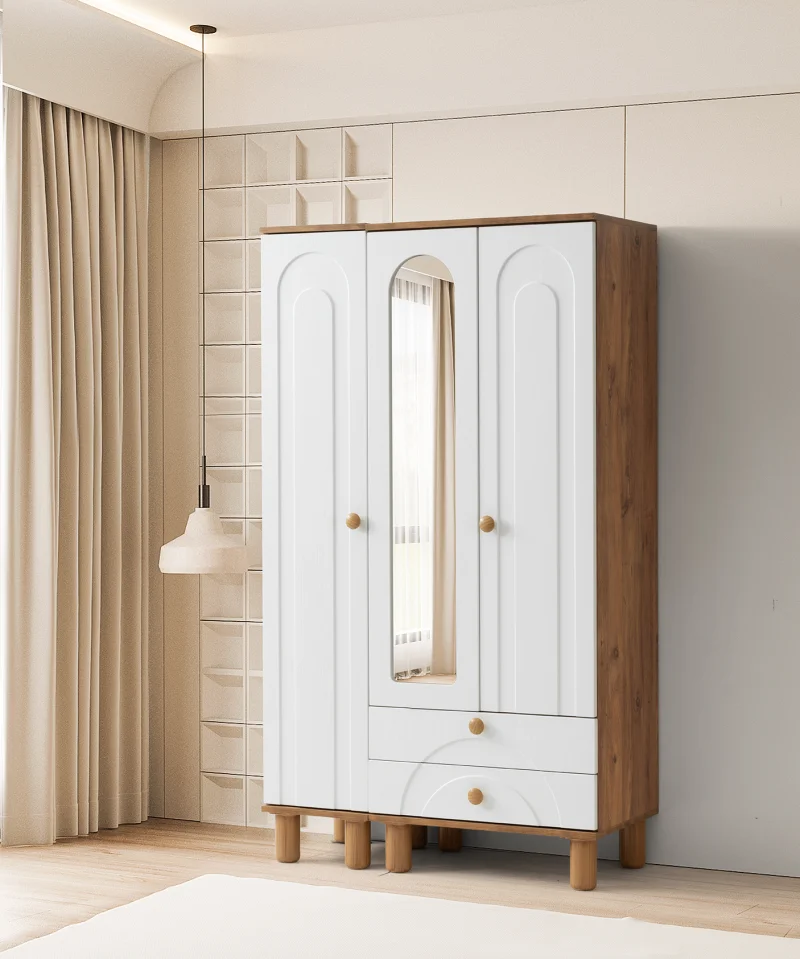 Bohem 3 Kapılı Aynalı Dolap (Er106)