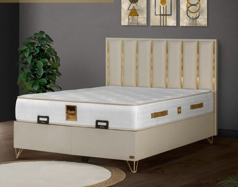 Timeless Gold Yatak Baza Başlık