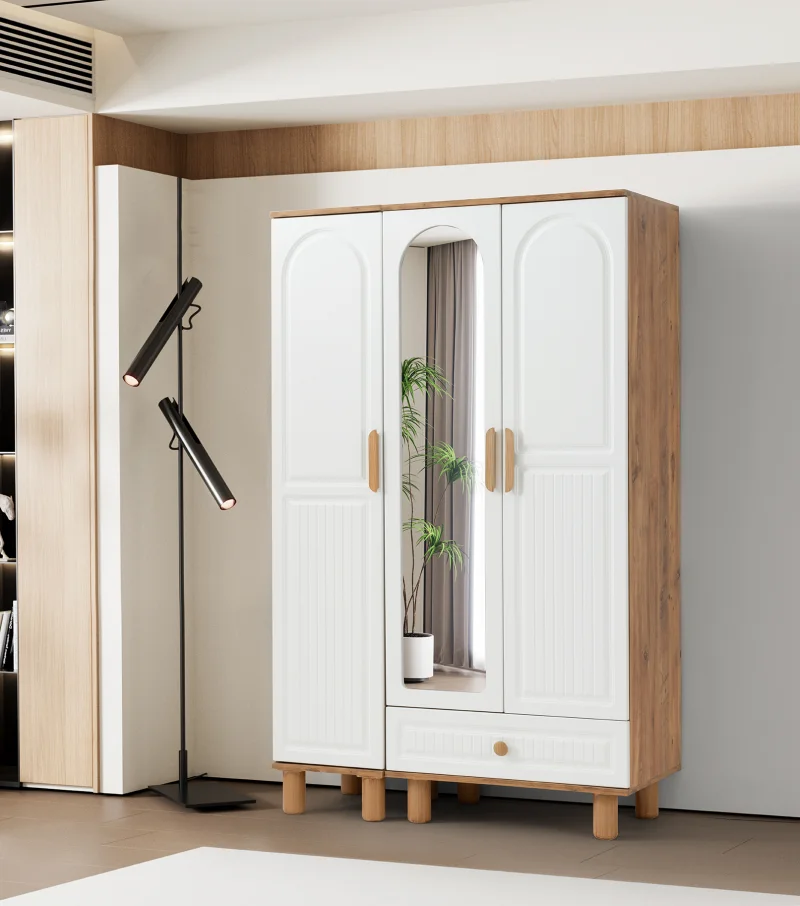 Dore Aynalı 3 Kapılı Dolap (Er133)