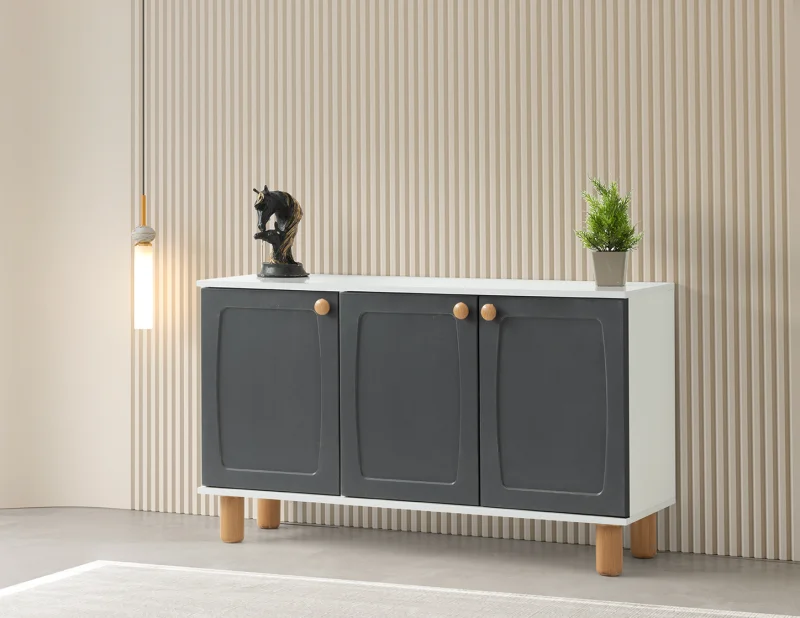 Zara Antrasit Konsol 135Cm (ER715)