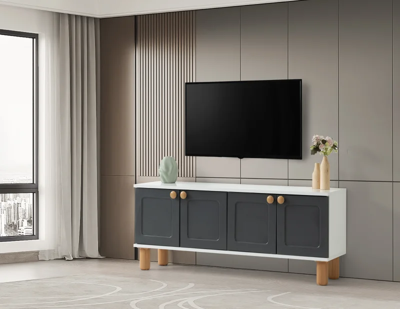 Zara Antrasit Tv Sehpası 140Cm (ER606)