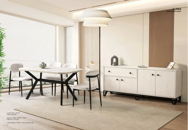 Luna Yemek Odası (Monet)